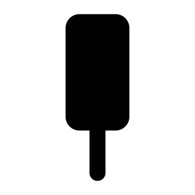 dondurma vektör düz simge