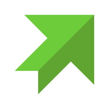 ok simgesi vektör illüstrasyonu