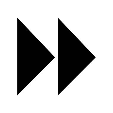 ok simgesi vektör illüstrasyonu