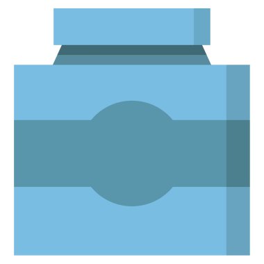 Krem simgesi, vektör illüstrasyonu