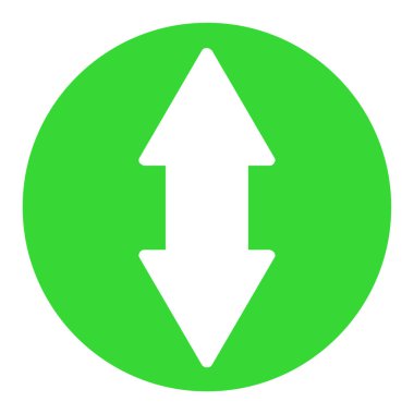 ok simgesi vektör illüstrasyonu