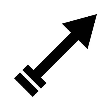 ok simgesi vektör illüstrasyonu