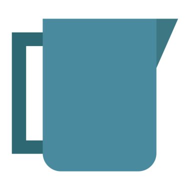 sürahi simgesi, vektör illüstrasyonu basit tasarım 