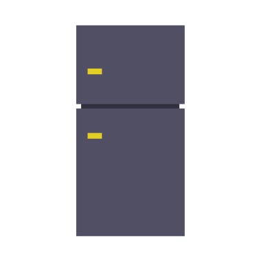 buzdolabı simgesi vektör çizim şablonu 