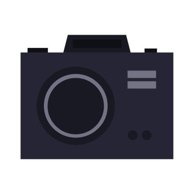 kamera simgesi vektör illüstrasyonu