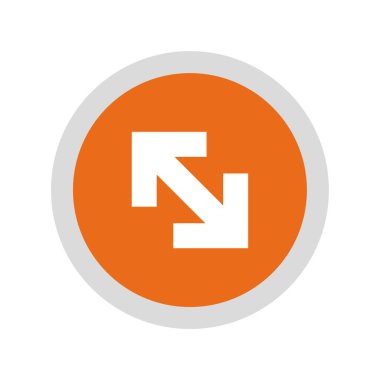 Projeniz için çift ok vektör simgesi