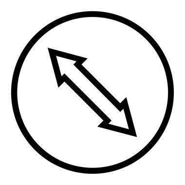 ok işareti simgesi, vektör çizimi 