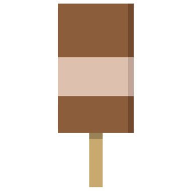 dondurma renkli vektör simgesi 