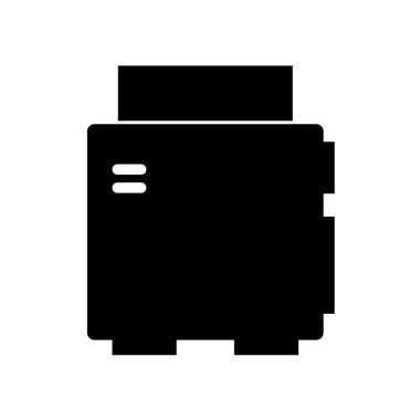 Beyaz arka plan üzerinde izole tost vektör çizim