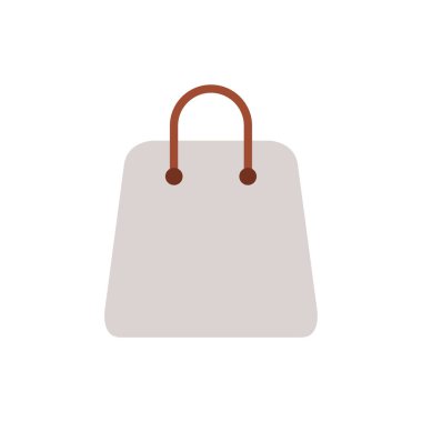 Alışveriş poşeti ikonu. Web tasarımı için imza