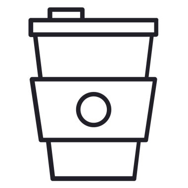 Kupa simgesi, vektör illüstrasyonu