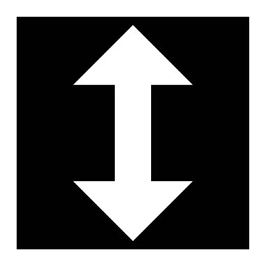 Web ve mobil uygulama tasarımınız, ok logosu konseptiniz için ok simgesi çizimi arkaplanı 