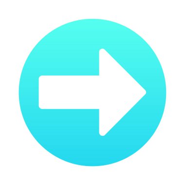 Web ve mobil uygulama tasarımınız, ok logosu konseptiniz için ok simgesi çizimi arkaplanı 