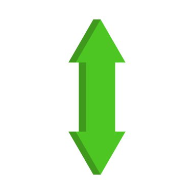 Web ve mobil uygulama tasarımınız, ok logosu konseptiniz için ok simgesi çizimi arkaplanı 