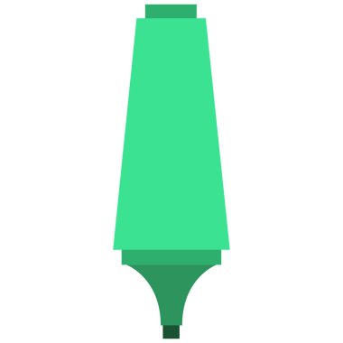 Vurgulama simgesi vektör illüstrasyonu