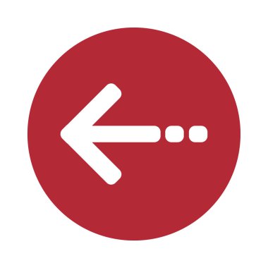 ok düz ikon vektör illüstrasyonu