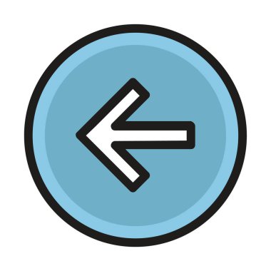 ok ağ simgesinin vektör ilülasyonu 