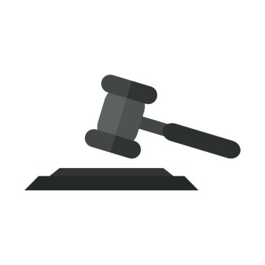 Çekiç ikonu vektör illüstrasyonu