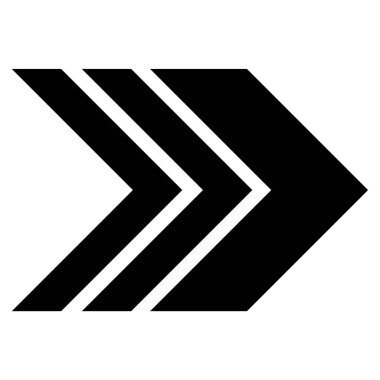 Web ve mobil uygulama tasarımınız, ok logosu konseptiniz için ok simgesi çizimi arkaplanı 