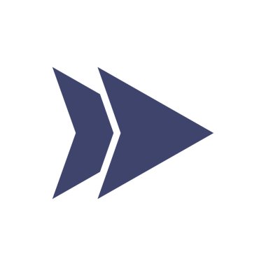 Web ve mobil uygulama tasarımınız, ok logosu konseptiniz için ok simgesi çizimi arkaplanı 