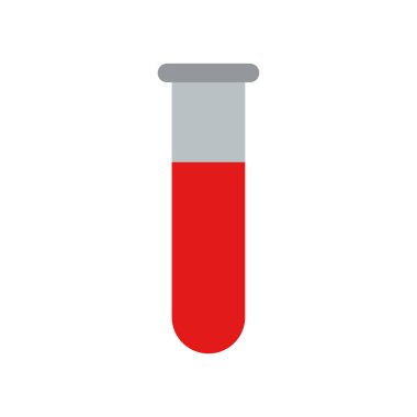 Test Tüpü Simgesi. Araştırma, Laboratuvar Element Sembolü