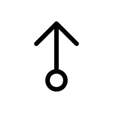 ok ağ simgesinin vektör ilülasyonu 