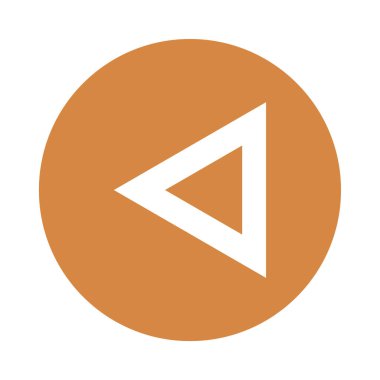 ok düz ikon vektör illüstrasyonu