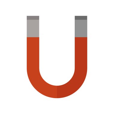 mıknatıs simgesi vektör çizimi