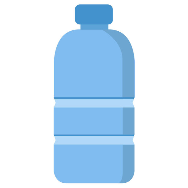 water bottle icon isolated on white background, vector,  illustration