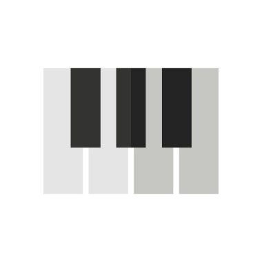 Piyano Klavye vektör çizim