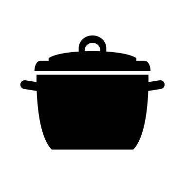 Pan simgesi, vektör illüstrasyonu basit tasarım