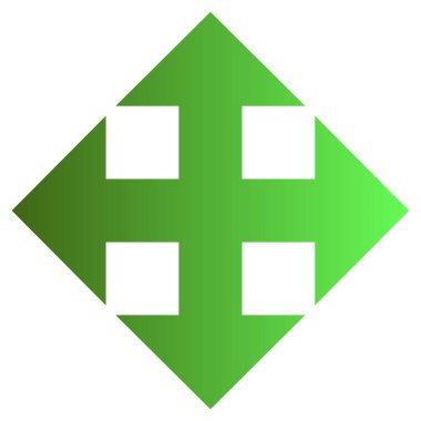 Beyaz bir arka plan üzerinde gösterilen simge okları genişletin