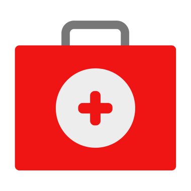 İlk yardım kiti vektör illüstrasyonu