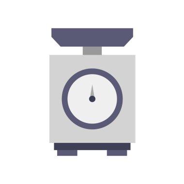 Beyaz arkaplanda mutfak boyutu simgesi