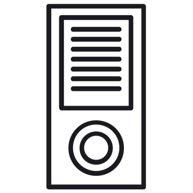 Beyaz arkaplanda izole edilmiş bağlayıcı vektör illüstrasyonu