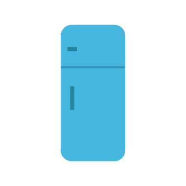 buzdolabı simgesi vektör çizim şablonu 