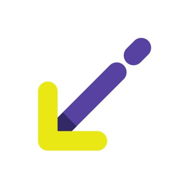 Projeniz için ok vektör simgesi