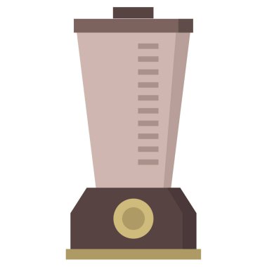 Blender vektör çizimi beyaz arkaplanda izole edildi