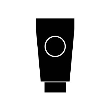 Krem simgesi, vektör illüstrasyonu