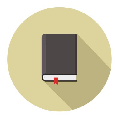 kitap simgesi vektör illüstrasyon tasarımı