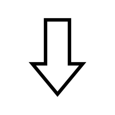 ok ağ simgesinin vektör ilülasyonu 