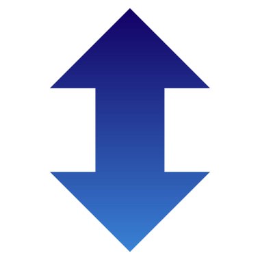 Web ve mobil uygulama tasarımınız, ok logosu konseptiniz için ok simgesi çizimi arkaplanı 