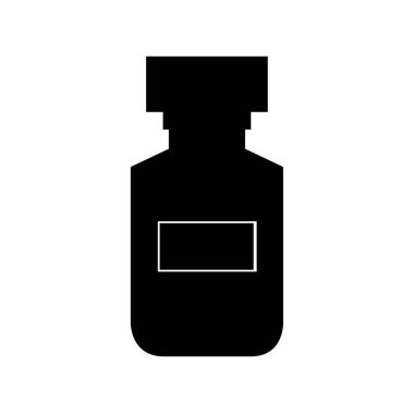 Beyaz arkaplanda izole edilmiş moda ikonu hapları