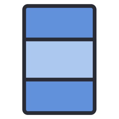 Beyaz arka plan üzerinde izole silgi simgesi