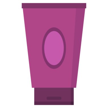 Güzellik kremi vektör simgesi