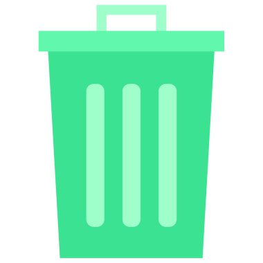 Çöp kutusu simgesi, çöp kutusu simgesi, çöp kutusu simgesi beyaz arkaplanda izole.