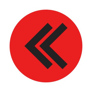 Ok. Web simgesi basit bir illüstrasyon. ok vektörü sembolü. 