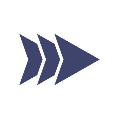 Web ve mobil uygulama tasarımınız için ok simgesi çizimi arkaplanı, ok logosu 