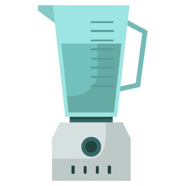 Blender vektör çizimi beyaz arkaplanda izole edildi