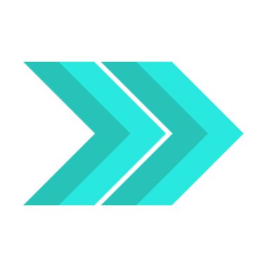 ok simgesi, vektör illüstrasyonu 